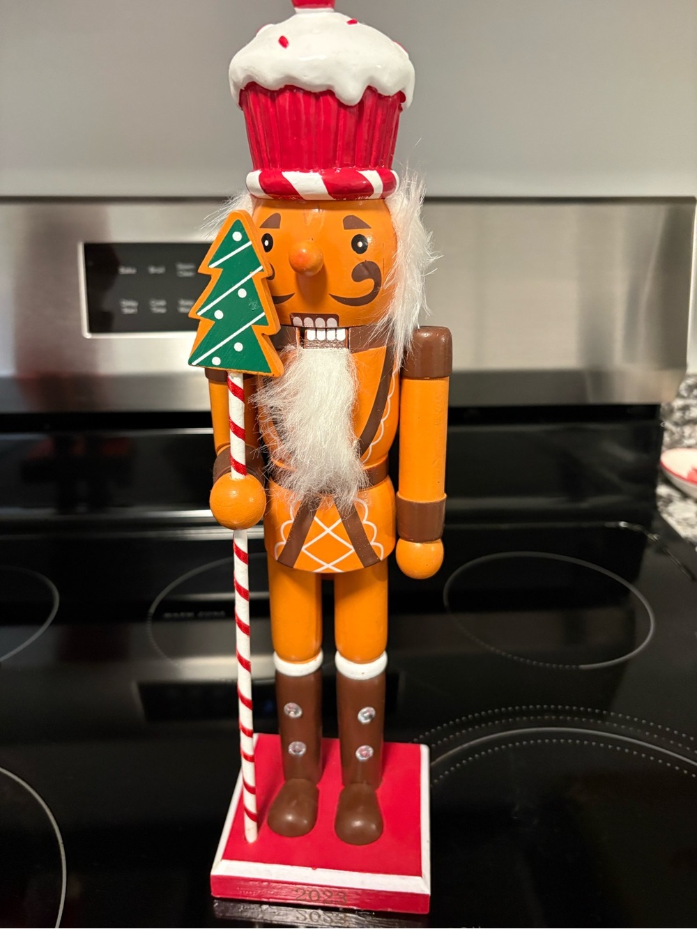 Gingerbread Nutcracker Holiday Figurine